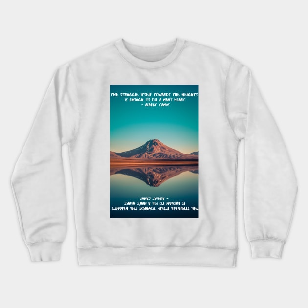 The Struggle Crewneck Sweatshirt by fatpuppyprod